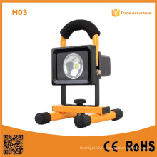 H03 Waterproof 10W Rechargeable LED Flood Light
